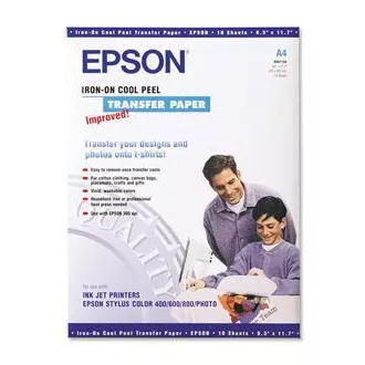 EPSON A4, folia transferowa do naprasowywania (10 sztuk) EPSON A4, folia transferowa do naprasowywania (10 sztuk)