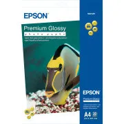 Błyszczący papier fotograficzny EPSON A4, Premium (20 arkuszy)