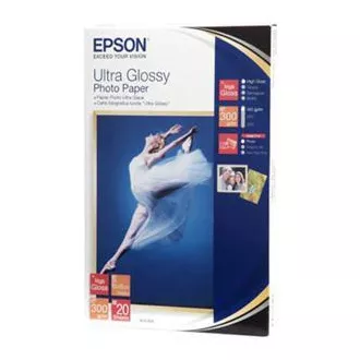 EPSON Ultra Glossy Photo Paper 10x15, 300g (20 arkuszy)