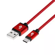 TB Touch Kabel USB - USB C 1,5 m rubinowy