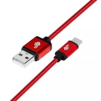 TB Touch Kabel USB - USB C 1,5 m rubinowy