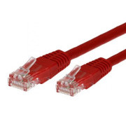 Kabel krosowy TB Touch, UTP, RJ45, kat. 5e, 3 m, czerwony