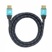 Kabel DisplayPort 2.1 w oplocie TB, 2 m
