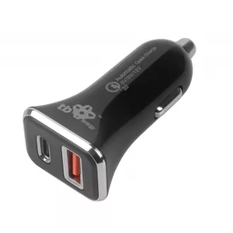 Ładowarka samochodowa TB Touch, USB 3.0   USB C