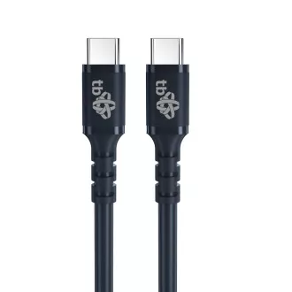 Kabel TB USB C - USB C 60W Jelly 1m czarny