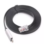 W-Star Reduktor USBC/RJ45, 1,5 m, kabel konsoli RS232, UC-RJ45RS232
