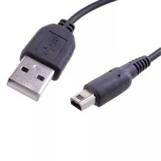 Kabel USB Avacom (2.0), USB A męski - Nintendo 3DS męski, 1,2 m, okrągły, czarny Kabel USB Avacom (2.0), USB A męski - Nintendo 3DS męski, 1,2 m, okrągły, czarny
