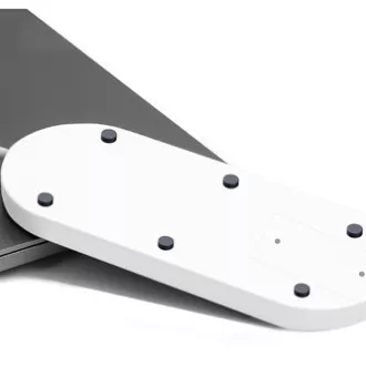Ładowarka bezprzewodowa 2w1 do telefonu i Apple Watch, biała, 5 V, 10 W, Qi