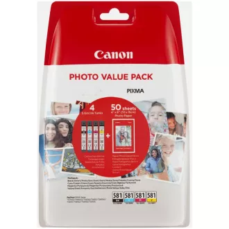 Canon CLI-581 (2106C004) - tusz, black + color (czarny + kolor)