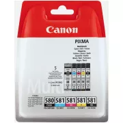 Canon PGI-580 (2078C006) - tusz, black + color (czarny + kolor)