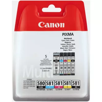 Canon PGI-580 (2078C006) - tusz, black + color (czarny + kolor)