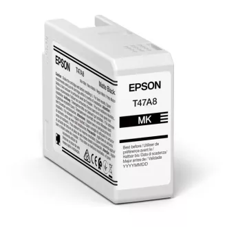 Epson C13T47A80N - tusz, matt black (czarny mat)