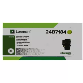 Lexmark 24B7184 - toner, yellow (żółty)