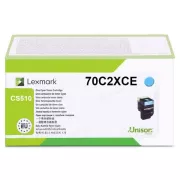 Lexmark 70C2XCE - toner, cyan