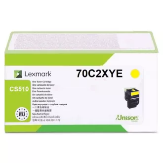 Lexmark 70C2XYE - toner, yellow (żółty)