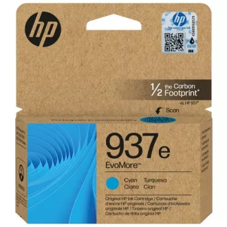 HP 937e (4S6W6NE) - tusz, cyan