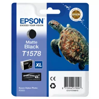 Epson T1578 (C13T15784N10) - tusz, matt black (czarny mat)