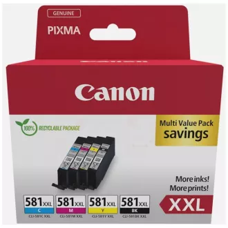 Canon CLI-581-XXL (1998C006) - tusz, black + color (czarny + kolor) Canon CLI-581-XXL (1998C006) - tusz, black + color (czarny + kolor)