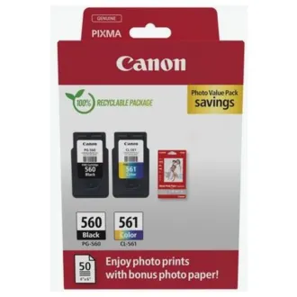 Canon PG-560 (3713C008) - tusz, black + color (czarny + kolor)