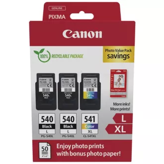 Canon PG-540-Lx2/CL541XL (5224B015) - tusz, black + color (czarny + kolor) Canon PG-540-Lx2/CL541XL (5224B015) - tusz, black + color (czarny + kolor)