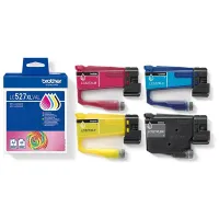 Brother LC-527-XL (LC527XLVAL) - tusz, black + color (czarny + kolor)