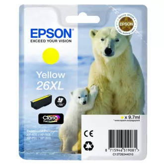 Epson T2634 (C13T26344022) - tusz, yellow (żółty) Epson T2634 (C13T26344022) - tusz, yellow (żółty)