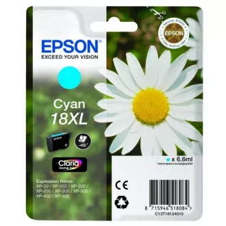 Epson T1812 (C13T18124022) - tusz, cyan