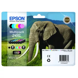 Epson T2438 (C13T24384011) - tusz, black + color (czarny + kolor)
