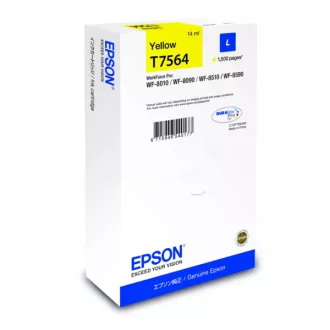 Epson T7564 (C13T75644N) - tusz, yellow (żółty)