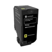 Lexmark 74C2HY0 - toner, yellow (żółty)