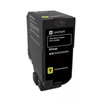Lexmark 74C2HY0 - toner, yellow (żółty) Lexmark 74C2HY0 - toner, yellow (żółty)