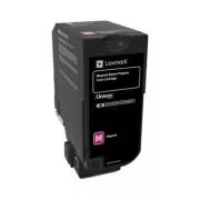 Lexmark 74C20ME - toner, magenta