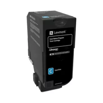 Lexmark 74C20CE - toner, cyan