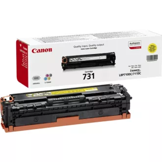 Canon 731 (6269B002) - toner, yellow (żółty) Canon 731 (6269B002) - toner, yellow (żółty)
