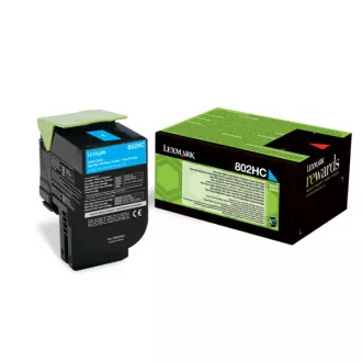 Lexmark 80C2HCE - toner, cyan Lexmark 80C2HCE - toner, cyan