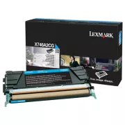 Lexmark X746A2CG - toner, cyan