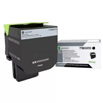 Lexmark 71B0X10 - toner, black (czarny)