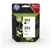 HP 303 (3YM92AE#301) - tusz, black + color (czarny + kolor)