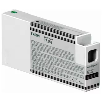 Epson T6368 (C13T636800) - tusz, matt black (czarny mat)