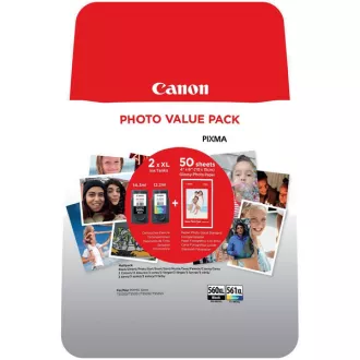 Canon PG-560-XL (3712C008) - tusz, black + color (czarny + kolor) multipack