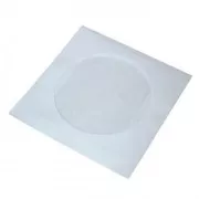 Koperta na 1 płytę CD, papierowa, biała, z okienkiem