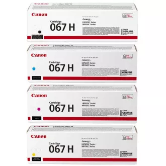 Canon 067H (5106C002, 5105C002, 5104C002, 5103C002) - toner, black + color (czarny + kolor)