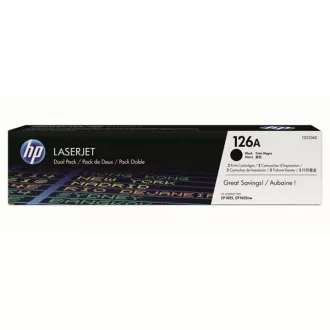 HP 126A (CE310AD) - toner, black (czarny) 2szt