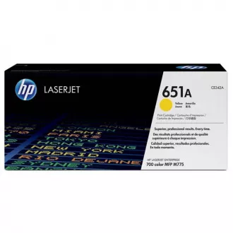 HP 651A (CE342A) - toner, yellow (żółty)