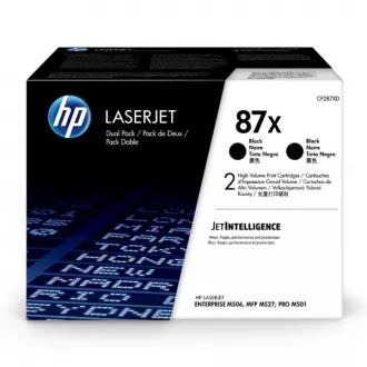 HP 87X (CF287XD) - toner, black (czarny)