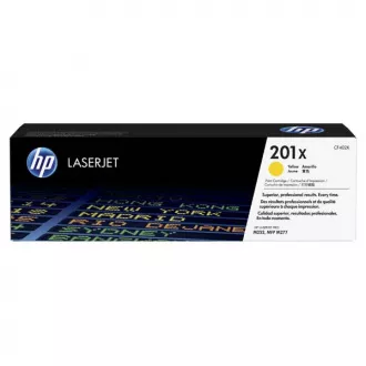 HP 201X (CF402X) - toner, yellow (żółty) HP 201X (CF402X) - toner, yellow (żółty)