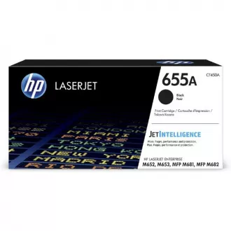 HP 655A (CF450A) - toner, black (czarny)