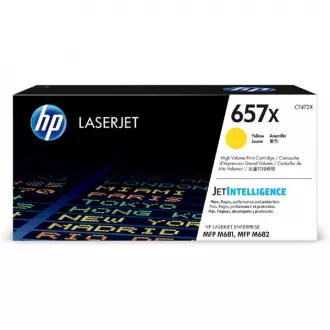 HP 657X (CF472X) - toner, yellow (żółty)