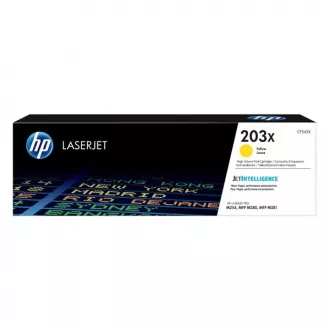 HP 203X (CF542X) - toner, yellow (żółty) HP 203X (CF542X) - toner, yellow (żółty)