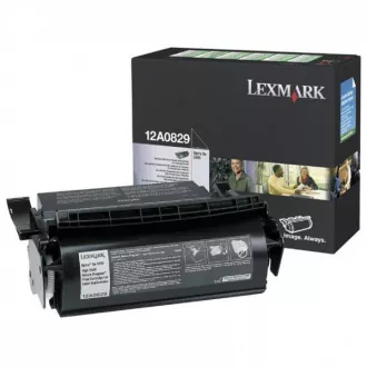 Lexmark 12A0829 - toner, black (czarny)